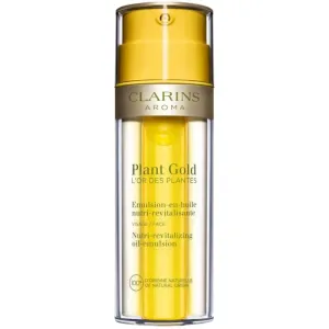 Clarins Aroma Plant Gold Nutri-Revitalizing Oil-Emulsion 35 ml denný pleťový krém pre ženy výživa a regenerácia pleti; na dehydratovanu pleť
