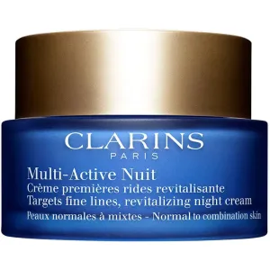 Clarins Revitalizačný nočný krém proti jemným vráskam pre normálnu a zmiešanú pleť Multi-Active (Revitalizing Night Cream ) 50 ml