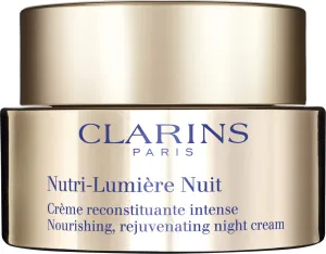 Clarins Nutri-Lumière 50 ml nočný pleťový krém na veľmi suchú pleť; výživa a regenerácia pleti; proti vráskam; na rozjasnenie pleti