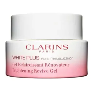 Clarins White Plus Brightening Revive Night Mask-Gel 50 ml pleťová maska pre ženy na normálnu pleť; na rozjasnenie pleti