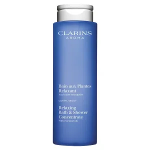 Clarins Relax Bath & Shower Concentrate sprchový a kúpeľový gél s esenciálnymi olejmi 200 ml