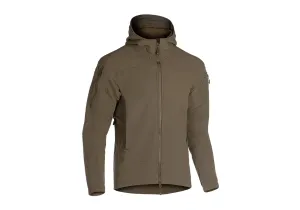 Softshellová bunda Audax Hoody CLAWGEAR® – RAL7013 (Farba: RAL7013, Veľkosť: M)