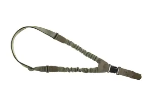 Jednobodový popruh na zbraň Elastic Snap Hook Clawgear® – RAL7013 (Farba: RAL7013) #4686585