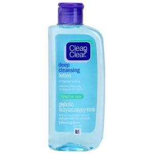 Clean & Clear Hĺbkovo čistiaca pleťová voda pre citlivú pleť (Deep Clansing Lotion For Sensitive Skin) 200 ml