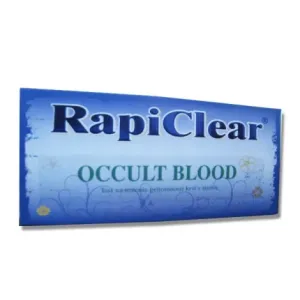 RapiClear occult blood test na krv v stolici 1 set #9319284
