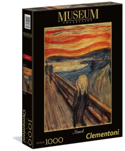 CLEMENTONI - Puzzle 1000 Munch/Výkrik