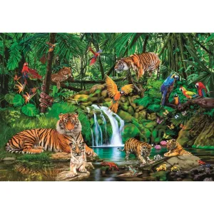 Clementoni Puzzle 300 dielikov Útočisko v džungli