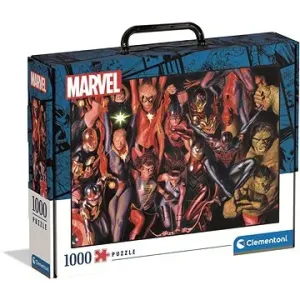 Puzzle 1000 dielikov v kufríku – Marvel
