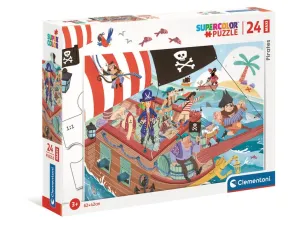 Clementoni Maxi puzzle, 24 dielov (Piráti 24209)