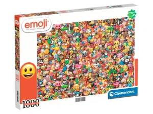 Clementoni Puzzle Impossible, 1 000 dielikov (Emoji)