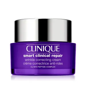 Clinique Smart Clinical Repair Wrinkle Correcting Cream 50 ml denný pleťový krém na všetky typy pleti; na zmiešanú pleť; na mastnú pleť; proti vráskam