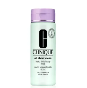 Clinique Tekuté čistiace mydlo na tvár pre suchú až zmiešanú pleť (Liquid Facial Soap Mild) 400 ml