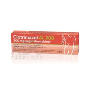 Clotrimazol AL vaginálne tablety 200 mg 3 ks