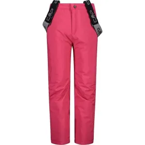 CMP KID SALOPETTE Dievčenské lyžiarske nohavice, ružová, veľkosť