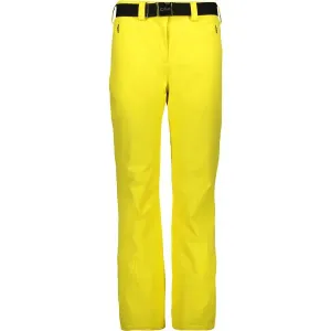 CMP WOMAN PANT Dámske lyžiarske nohavice, žltá, veľkosť 40
