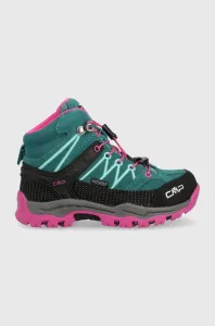 Detské topánky CMP Rigel Mid Trekking tyrkysová farba #3647600