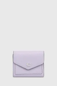Peňaženka Coach Wyn Small Wallet dámsky, fialová farba