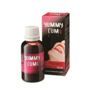 Yummy Cum Drops - výživový doplnok v kvapkách - pre mužov (30 ml)
