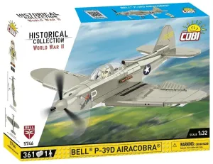 COBI - II WW Bell P-39D Airacobra, 1:32, 361 k, 1 f
