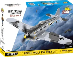 COBI - 5741 II WW Focke-Wulf FW 190 A-3, 1:32, 382 k, 1 f