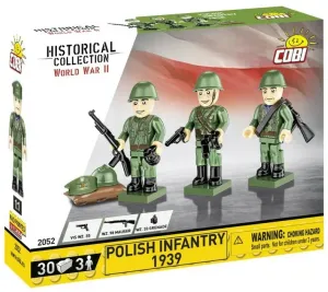 COBI - 3 figurky s doplňky Polská pěchota 1939, 30 k