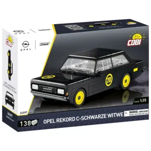 COBI -  Cobi Opel Rekord C Schwartze Witwe, 1:35, 138 k