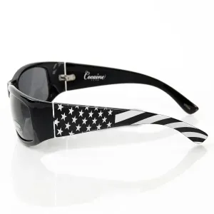 Cocaine Life Stars & Stripes Sunglasses - Size:UNI