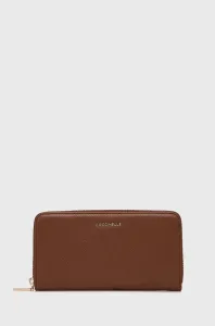 Peňaženka Coccinelle dámsky, hnedá farba