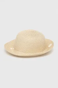 Detský klobúk Coccodrillo béžová farba #9021891