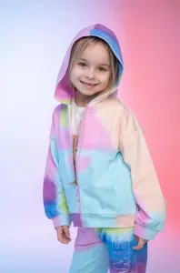 Detská bavlnená mikina Coccodrillo s kapucňou, vzorovaná #8919037