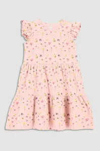 Dievčenské šaty Coccodrillo ružová farba, mini, áčkový strih #8918999