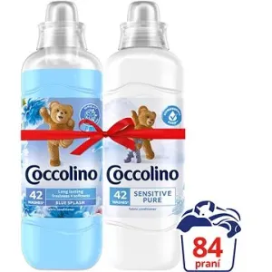 COCCOLINO Sensitive & Blue Splash 2× 1,05 l (84 praní) #7302580