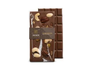 Čokoládovňa Janek Mliečna čokoláda Jankova pečať 95 g #1553469