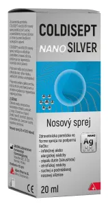 COLDISEPT nanoSILVER nosový sprej 1x20 ml