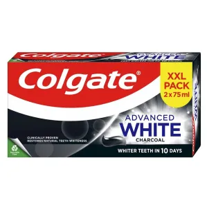 Colgate Advanced White Charcoal DUOPACK zubná pasta 2x75 ml