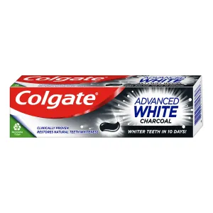 Colgate Bieliace zubná pasta s aktívnym uhlím Advanced Whitening Charcoal 75 ml