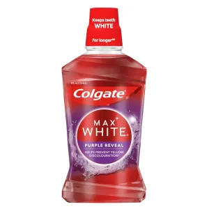 Colgate Max White Purple Reveal ústna voda s bieliacim účinkom 500 ml