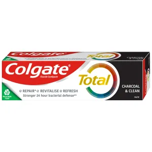 Colgate Total Charcoal bieliaca zubná pasta s aktívnym uhlím 75 ml