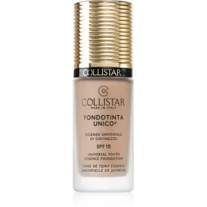 Collistar Unico Foundation omladzujúci make-up SPF 15 odtieň 4R Nude Rosé 30 ml