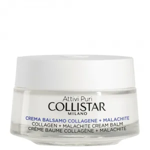 Collistar Pure Actives Collagen + Malachite Cream Balm 50 ml denný pleťový krém pre ženy proti vráskam; spevnenie a lifting pleti