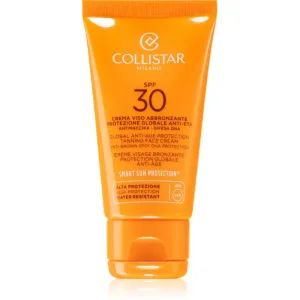 Collistar Special Perfect Tan Global Anti-Age Protection Tanning Face Cream SPF30 50 ml opaľovací prípravok na tvár pre ženy na veľmi suchú pleť