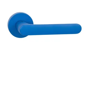 Kľučka na dvere CB - MOOD ONE - R MOM.T - modrá matná tmavá (C12) | MP-KOVANIA.sk