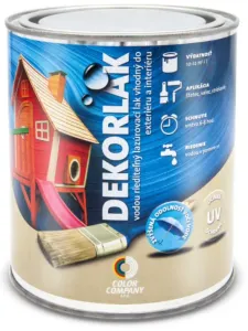 Color company Dekorlak dub tmavý - Lazúrovací lak na drevo 0,7l