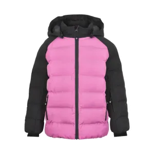 COLOR KIDS-GIRLS Ski jacket, quilted, AF 10.000,opera mauve Fialová 116