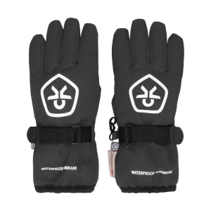 COLOR KIDS-Gloves-Waterproof-5458.140-black Čierna 116/128