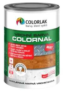 COLORLAK COLORNAL MAT V2030 - Vrchná rýchloschnúca farba C8455 - červenohnedá 2,5 L