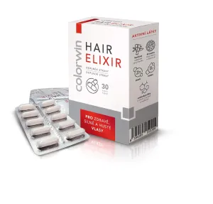Colorwin Doplnok stravy pre zdravé, silné a husté vlasy Color win Hair Elixir 30 kapslí