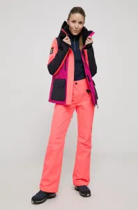 Nohavice Colourwear dámske, oranžová farba #201000