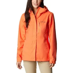 Columbia W POURING ADVENTURE Dámska outdoorová bunda, oranžová, veľkosť XS
