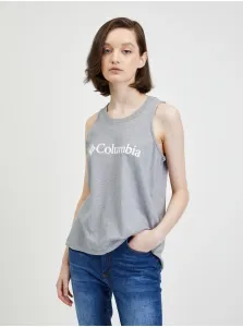 Topy a trička pre ženy Columbia - svetlosivá #705221